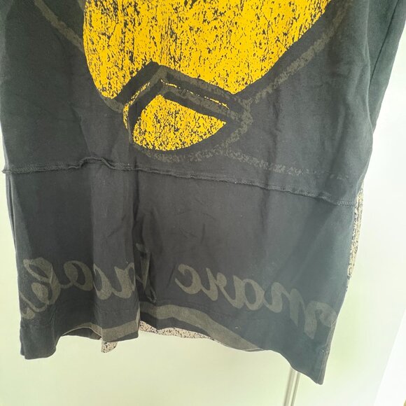 Marc Jacobs Mickey T-Shirt Black Crewneck Short Sleeves Allover Print Sz Small - Picture 7 of 8